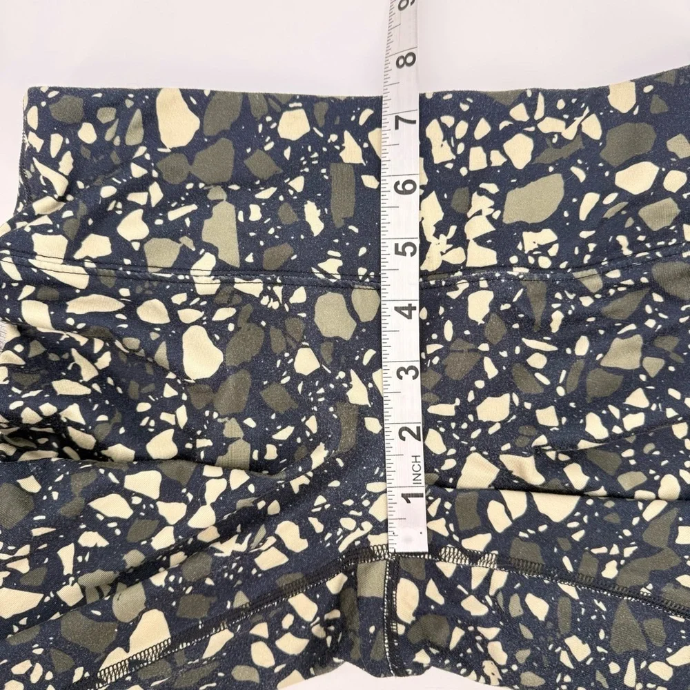 Burton Womens Terrazzo Print‎ Performance Leggings Stretch Activewear XXS